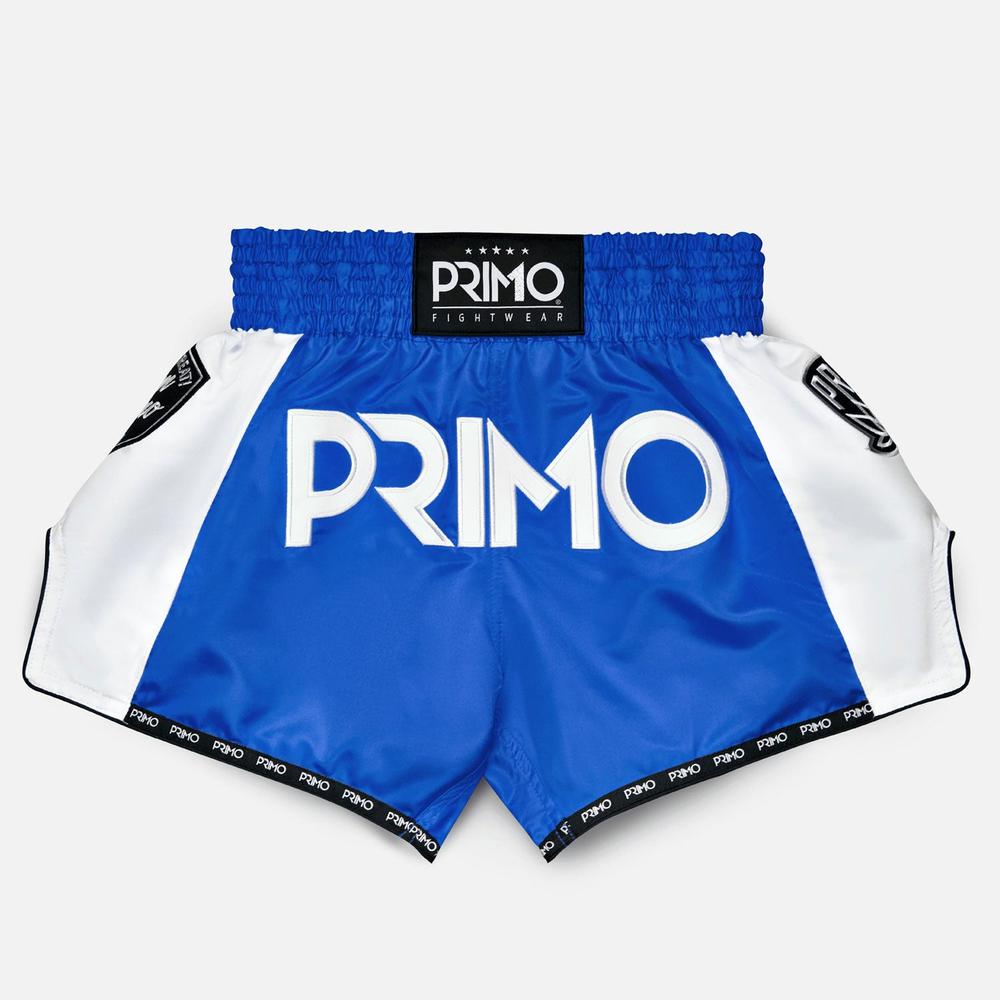 Primo Muay Thai Shorts - Free Flow Series - Stadium Classic Blue-Primo