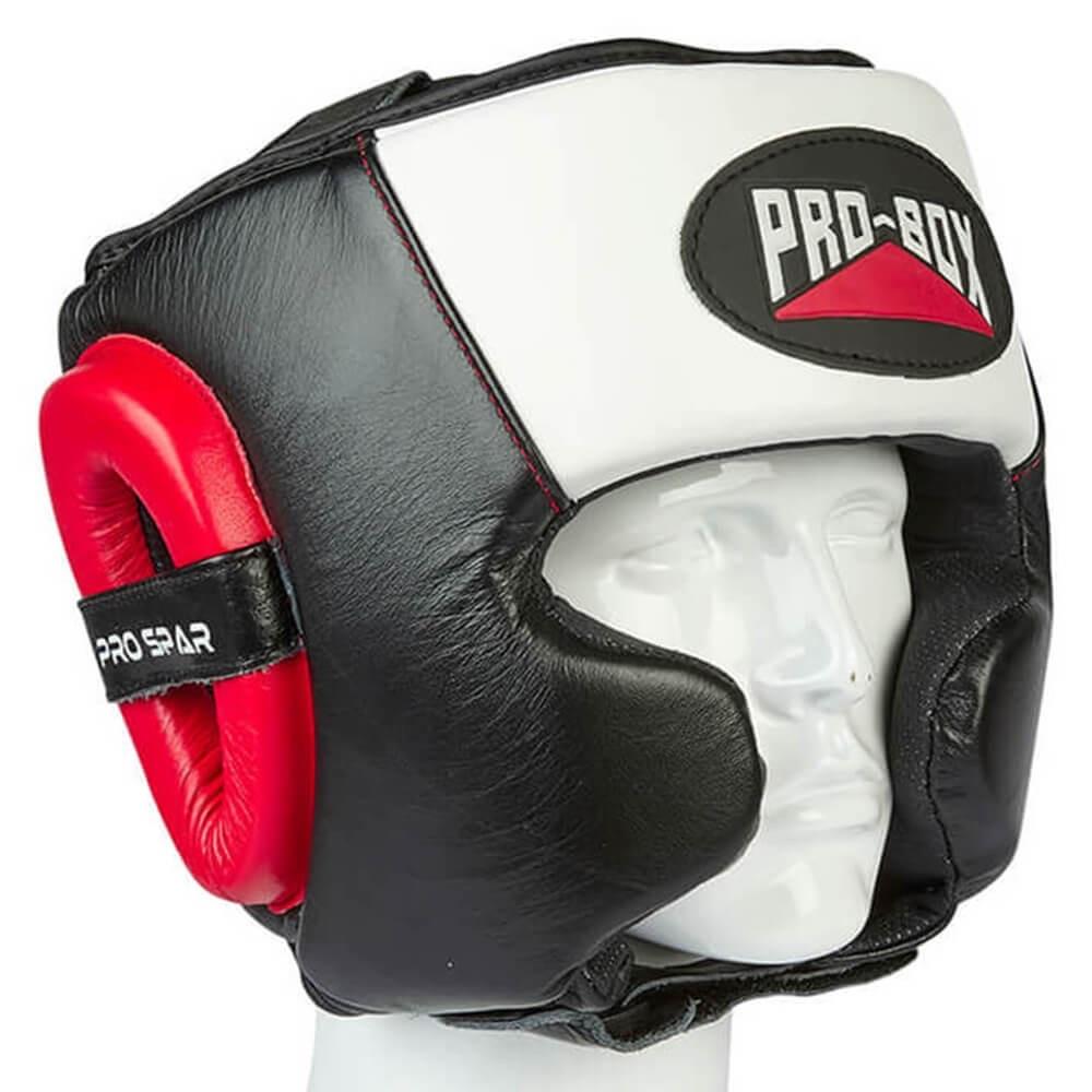 Pro Box Pro Spar Head Guard - Black/White - Medium-Pro Box