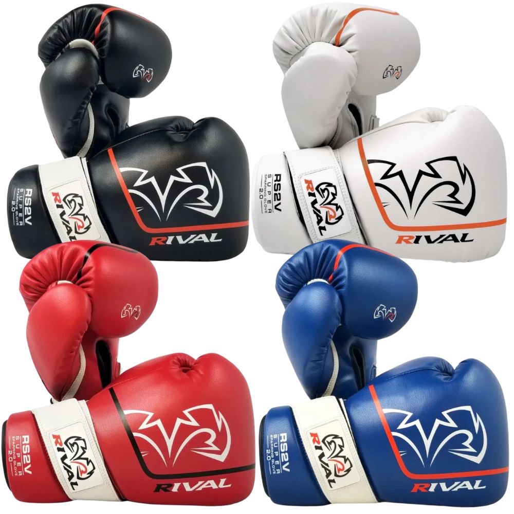 Rival RS2V Super Sparring Gloves-Rival Boxing