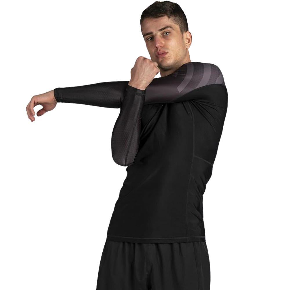 Sanabul Essential Long Sleeve BJJ Rash Guard-Sanabul