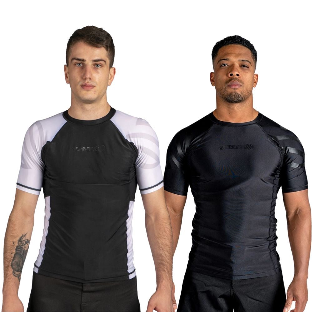 Sanabul Essential Short Sleeve BJJ Rash Guard-Sanabul