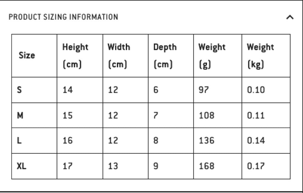 Size Guide Image