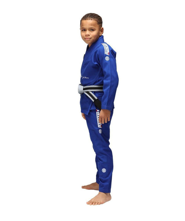 Tatami Elements Kids Superlite BJJ Gi - Blue-FEUK