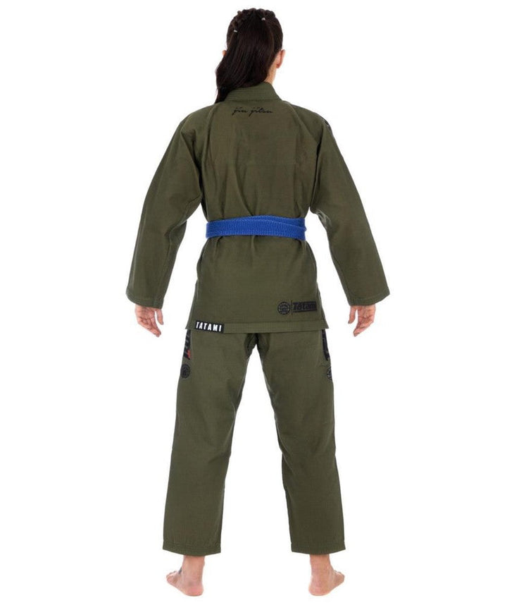 Tatami Elements Ladies Superlite BJJ Gi - Khaki-FEUK