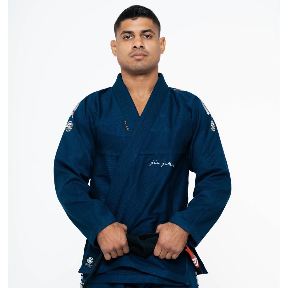 Tatami Elements Superlite BJJ Gi - Navy Blue-FEUK