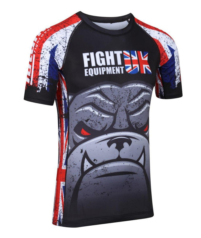 Tatami Kids Bulldog 3.0 Short Sleeve BJJ Rash Guard-FEUK