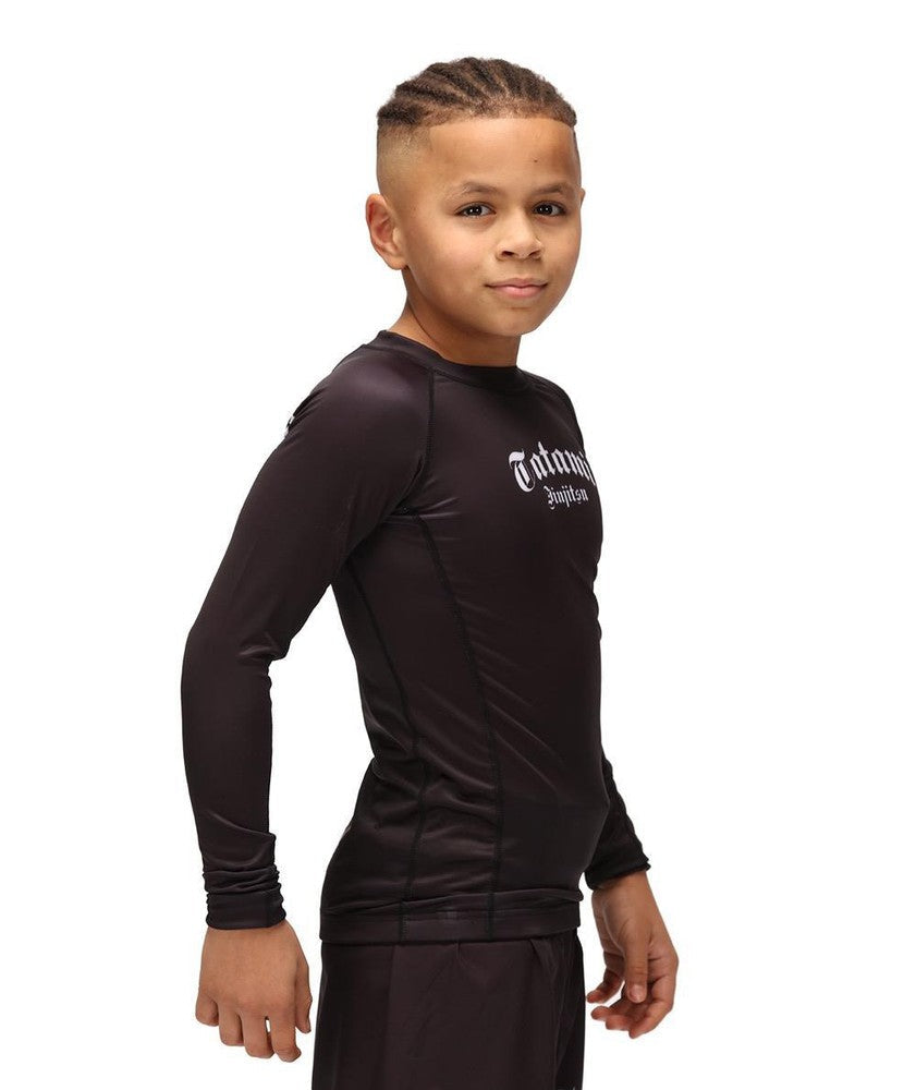 Tatami Kids Gothic Long Sleeve BJJ Rash Guard-FEUK