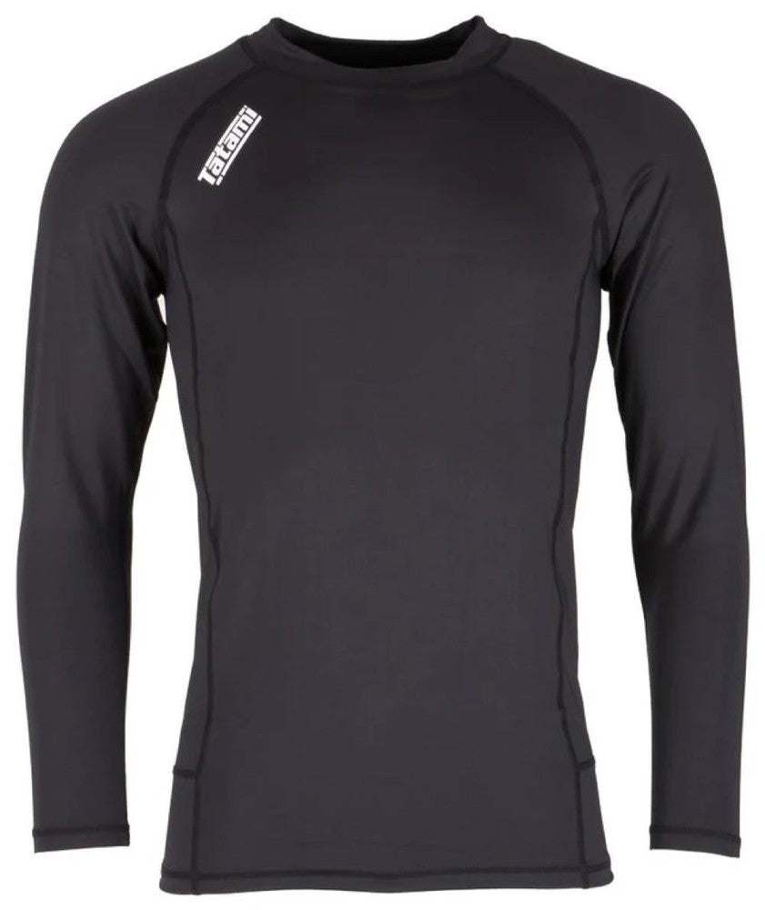 Tatami Nova Basic Rash Guard - Black - XXLarge-Tatami Fightwear