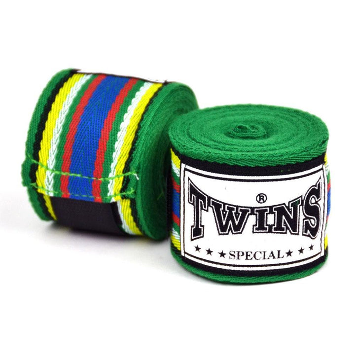 Twins 5m Cotton Hand Wraps-Twins