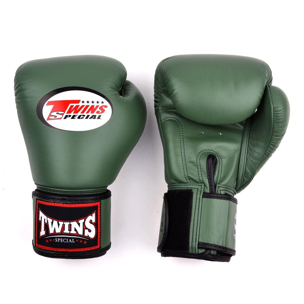 Twins BGVL4 Boxing Gloves - Olive-Twins