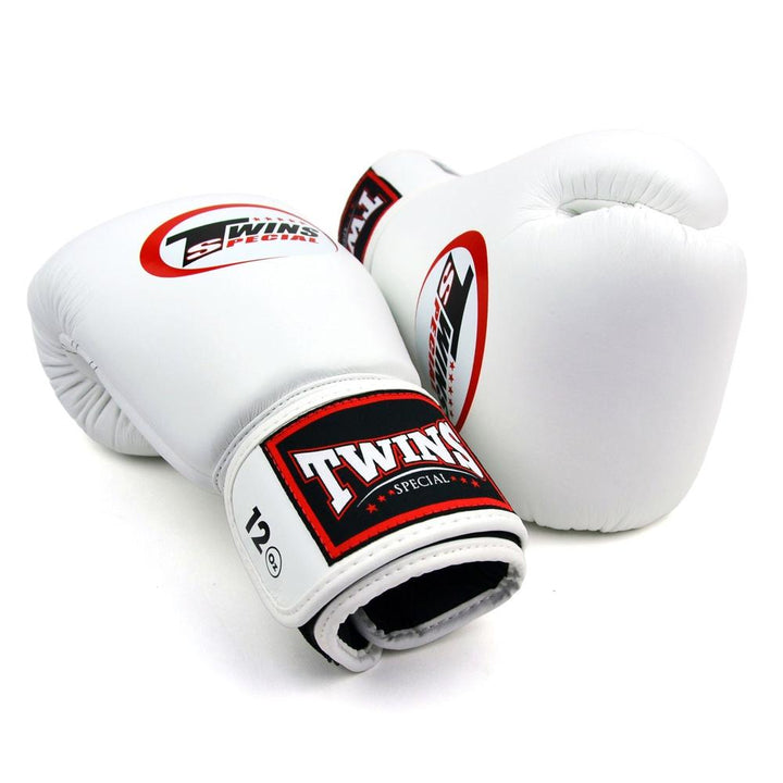 Twins BGVL4 Boxing Gloves - White-Twins