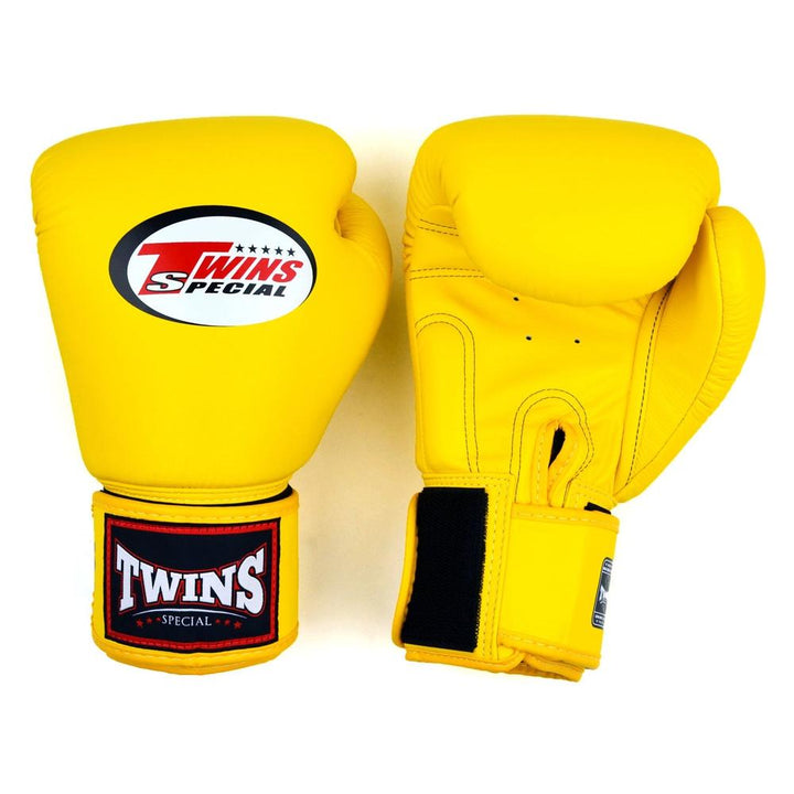 Twins BGVL4 Boxing Gloves - Yellow-Twins