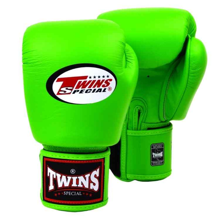 Twins Boxing Gloves - Lime Green-Twins