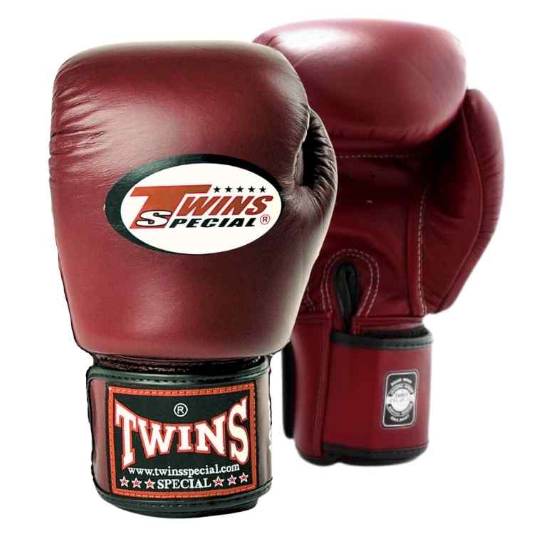 Twins Boxing Gloves - Maroon-Twins