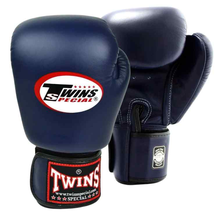 Twins Boxing Gloves - Navy Blue-Twins