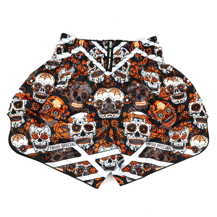 Twins Calaveras Muay Thai Shorts-Twins