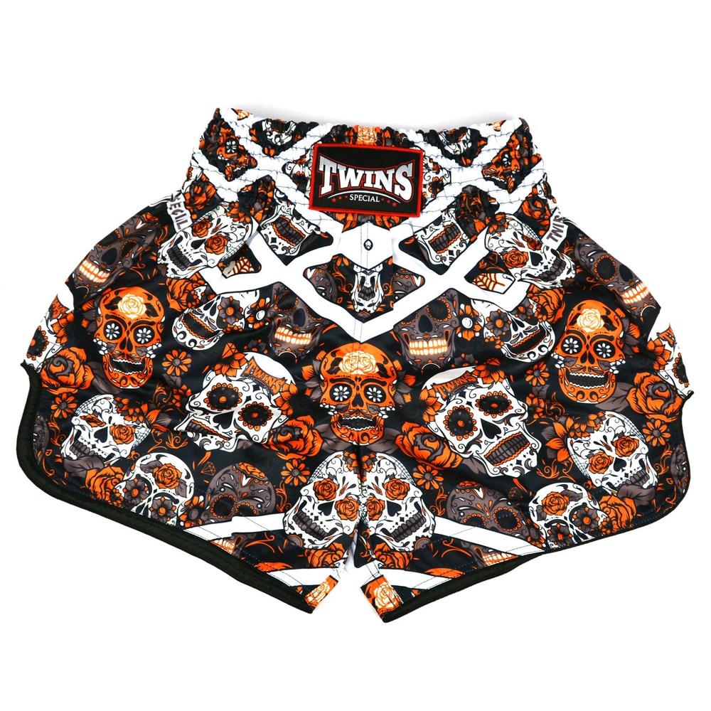 Twins Calaveras Muay Thai Shorts-Twins