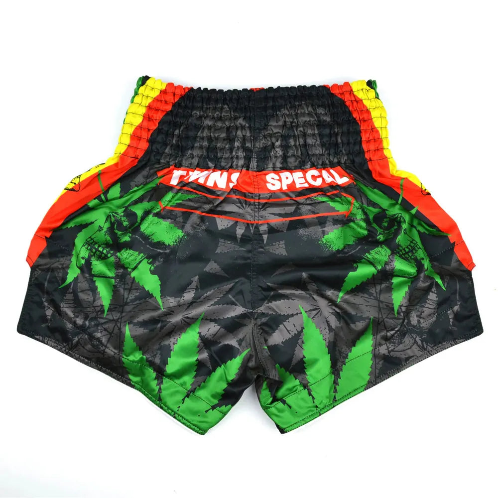 Twins Grass Muay Thai Shorts-Twins