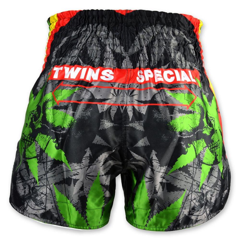 Twins Grass Muay Thai Shorts-Twins