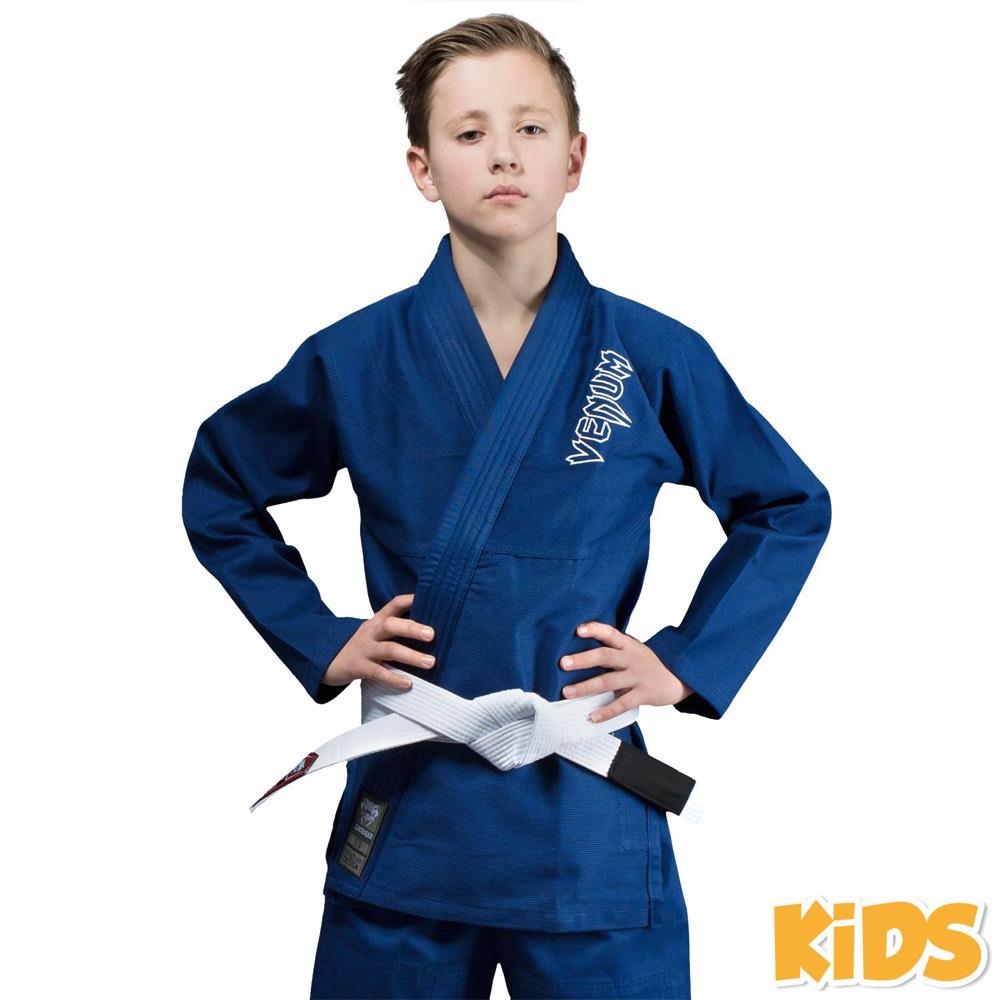 Venum Contender Kids BJJ Gi - Royal Blue-Venum