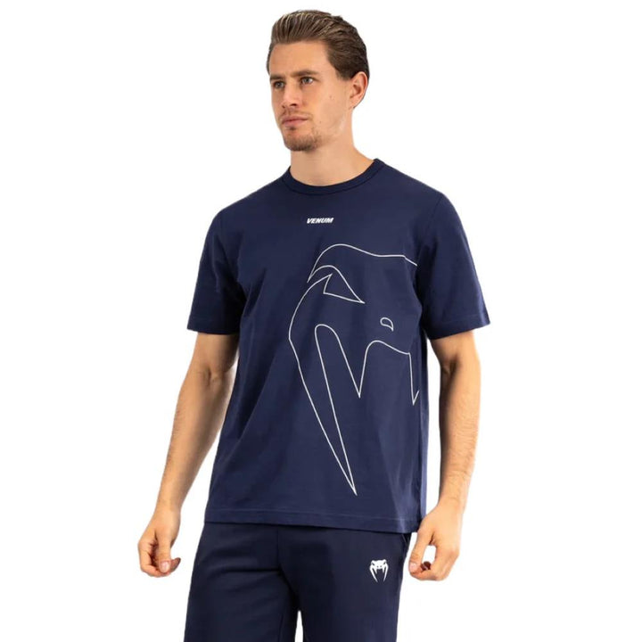 Venum Giant Connect T-Shirt - Navy Blue-Venum