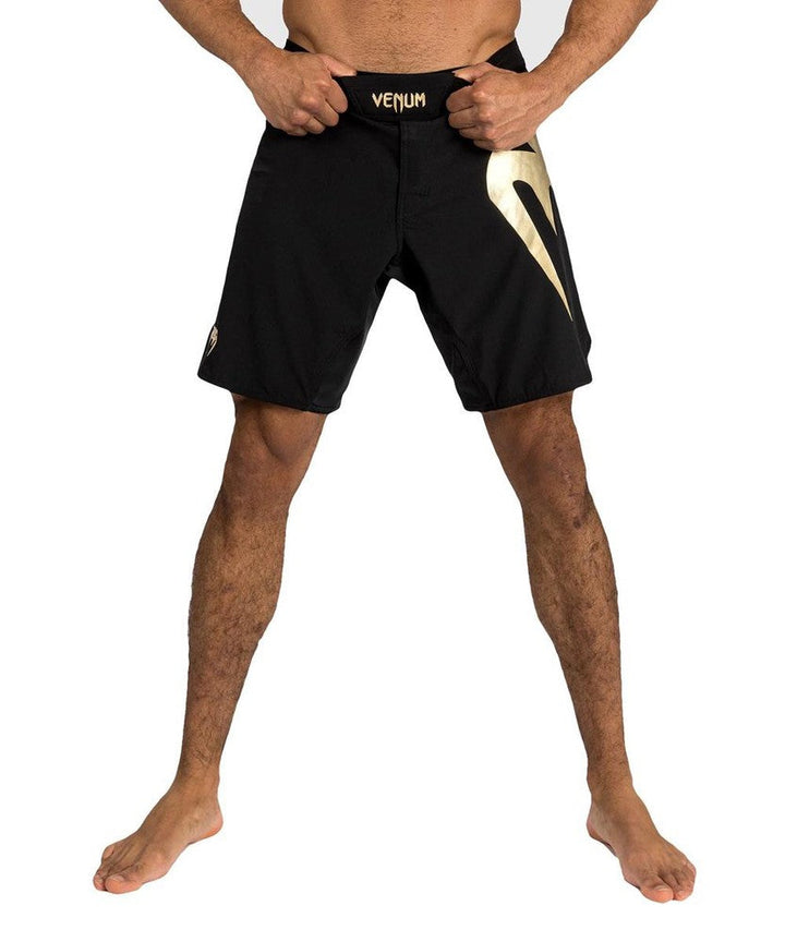 Venum Light 5.0 MMA Shorts - Black/Gold-Venum