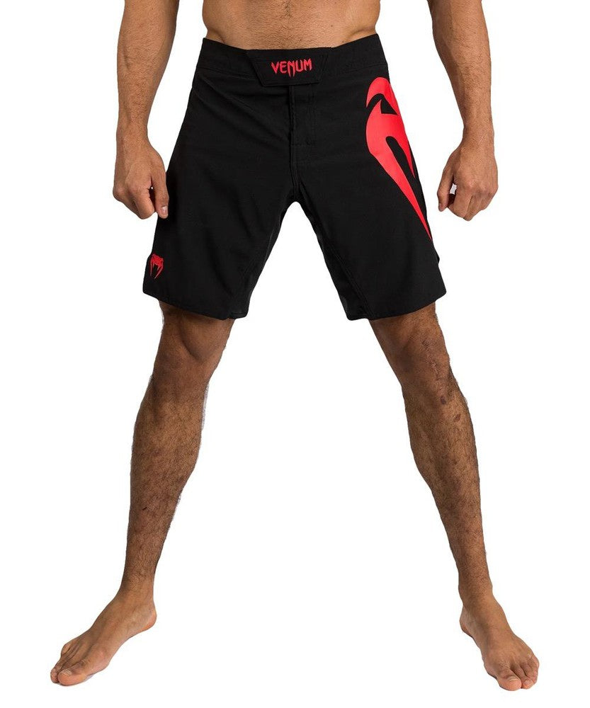 Venum Light 5.0 MMA Shorts - Black/Red-Venum