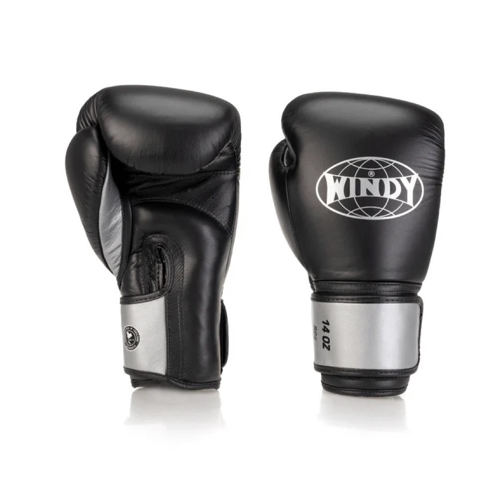 Windy Elite Leather Boxing Gloves-Windy Fightgear