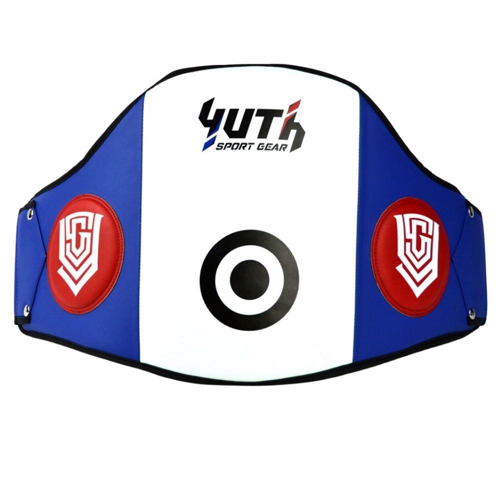 Yuth Classic Belly Pad - White/Blue-Yuth Sport Gear