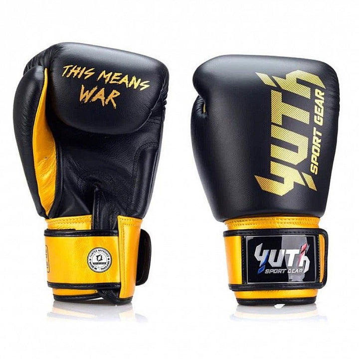 Yuth Gold Line Boxing Gloves-Yuth Sport Gear